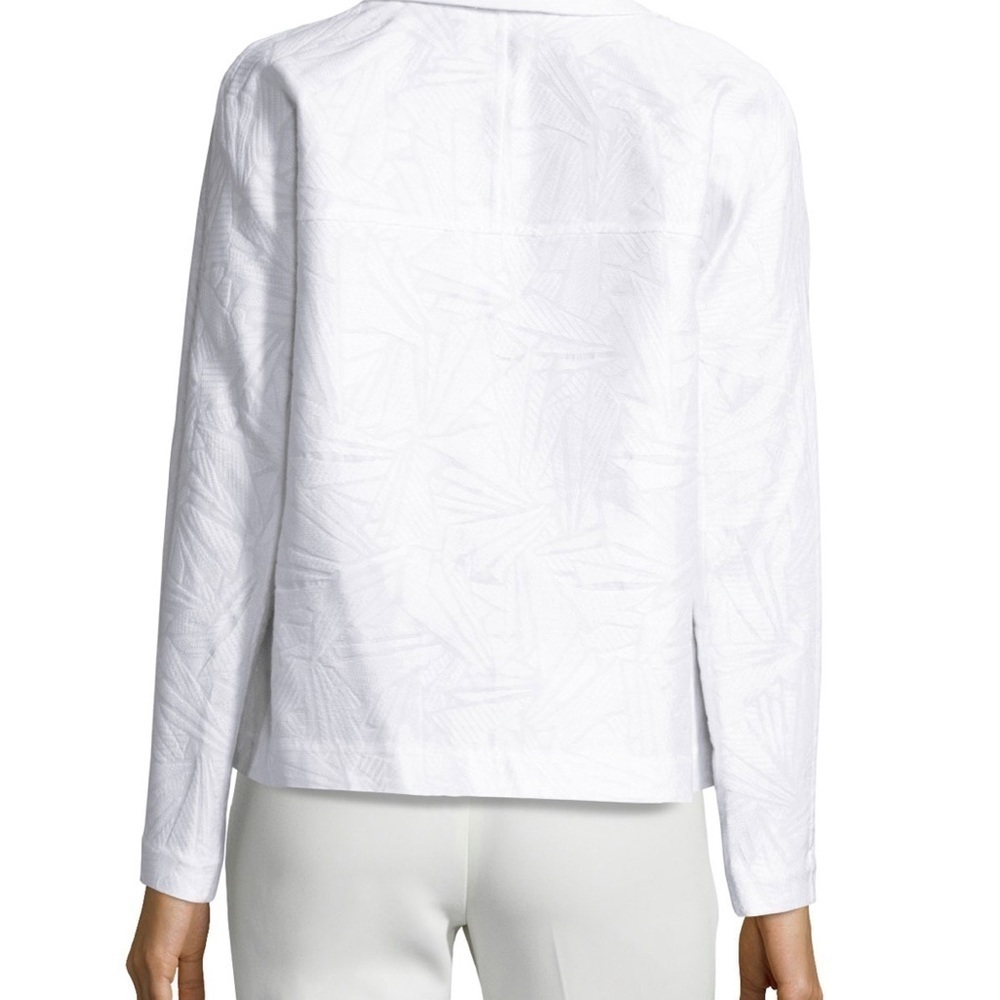 LAFAYETTE 148 NEW YORK Milena Fragmented Jacquard Jacket/Blazer NWT size 8 ✨ - Picture 2 of 7